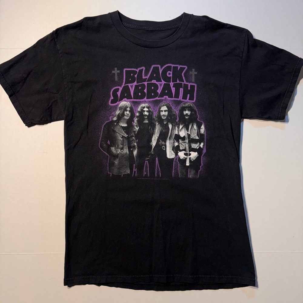 Vtg Ozzy Osbourne Black Sabbath Masters Of Reality Rock Band Tour T-shirt Large